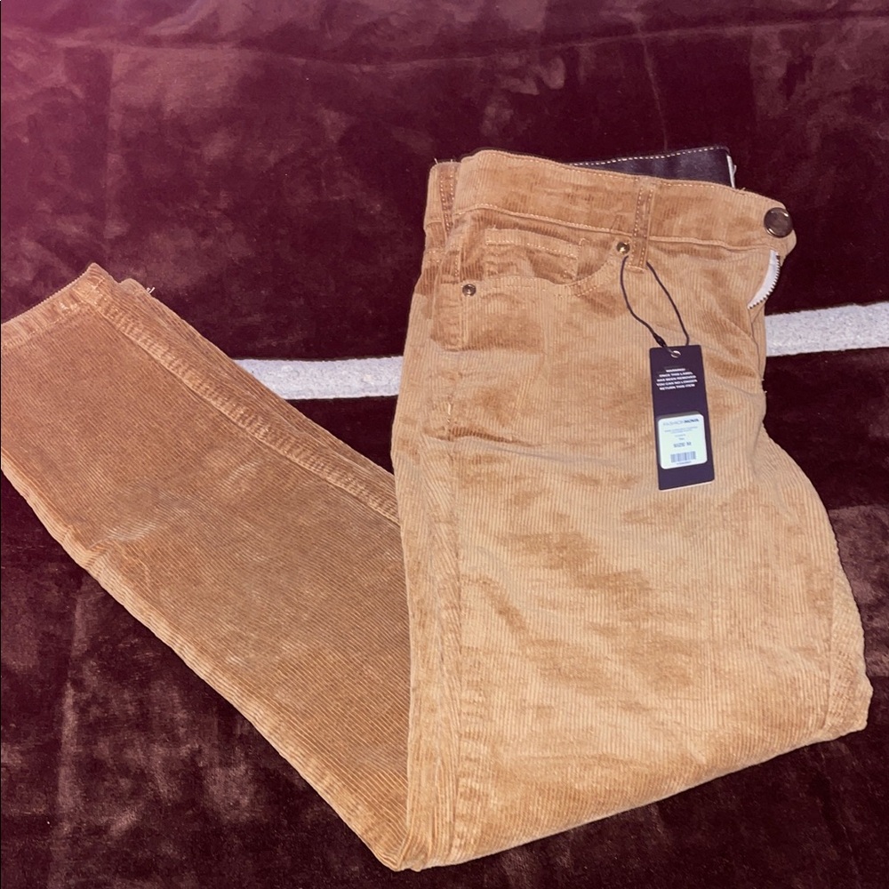 Fashion Nova women’s Camel Corduroy Pants - Picture 3 of 3
